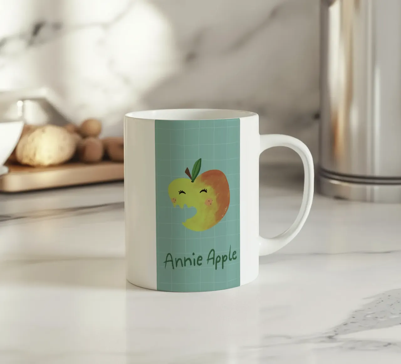 Annie Apple tazza in ceramica da Beeeplan