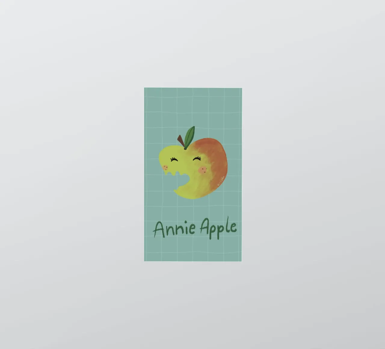 Annie Apple adesivo da Beeeplan