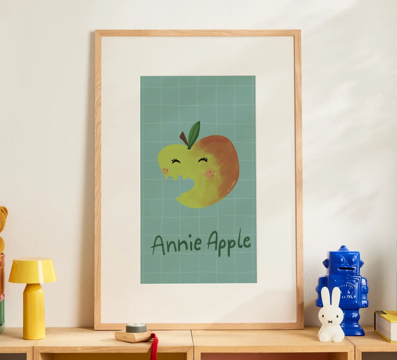 Annie Apple carta hahnemühle da Beeeplan