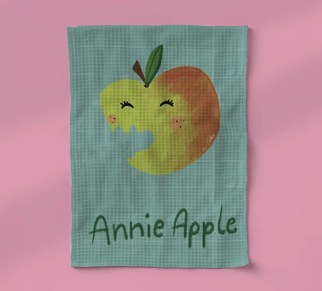 Annie Apple canovaccio da cucina da Beeeplan