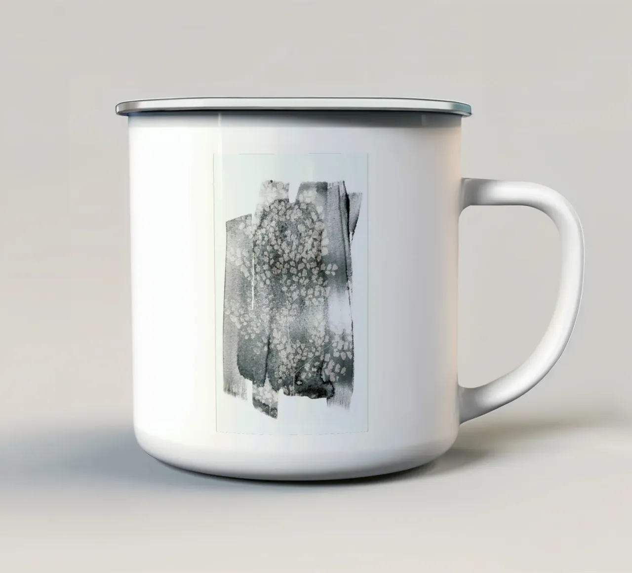 Imperfect Fern tazza in smalto da Shot By Clint