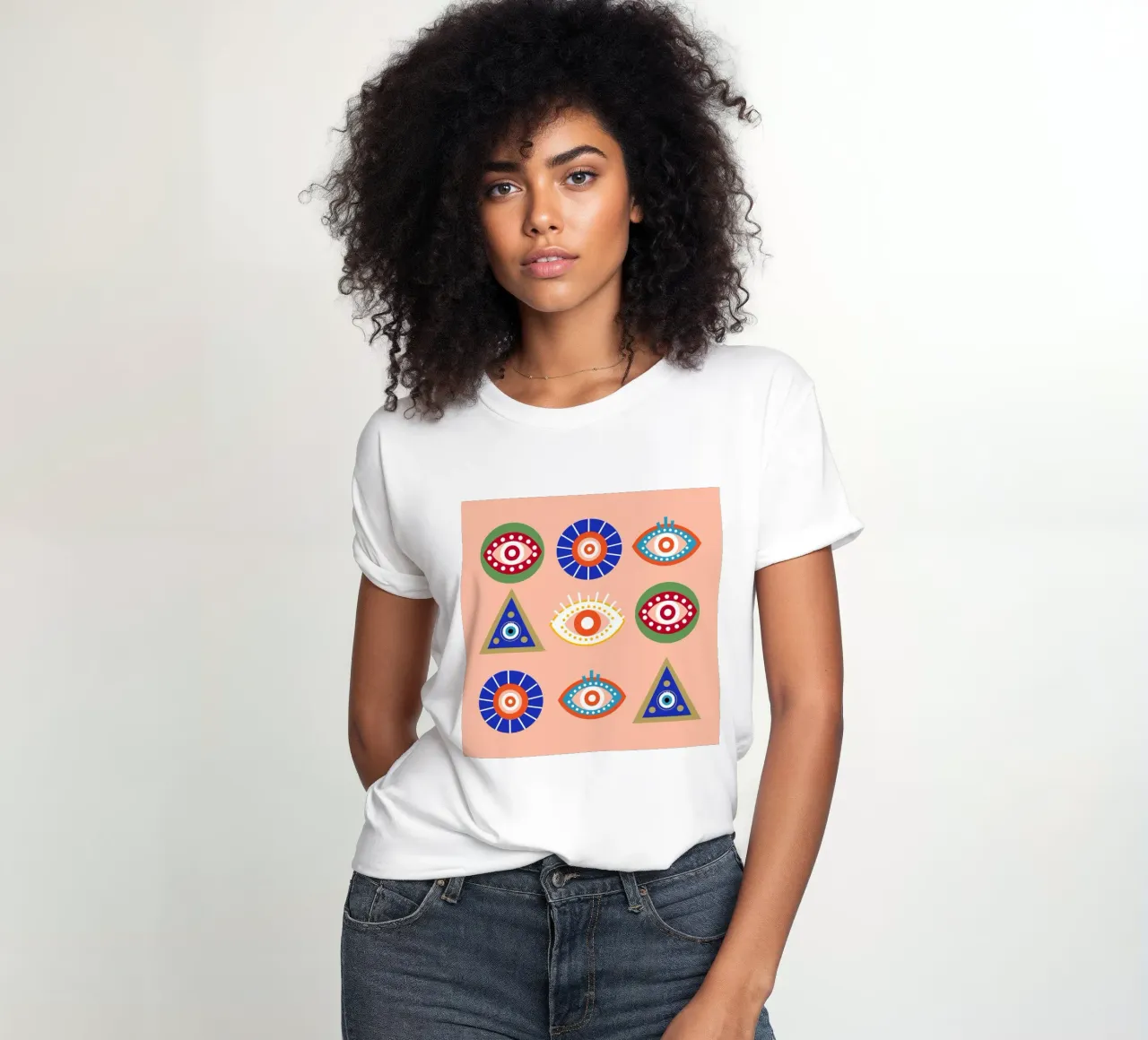 Evil Eye t-shirt da donna da Dharma