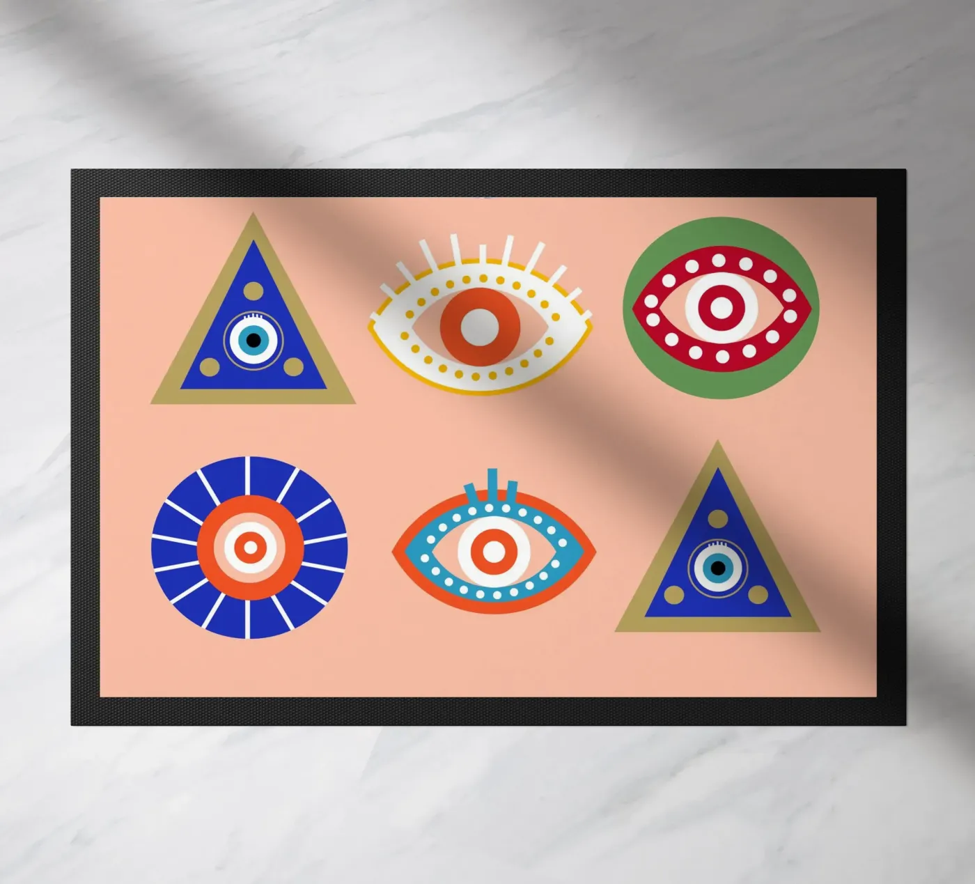 Evil Eye deurmat van Dharma