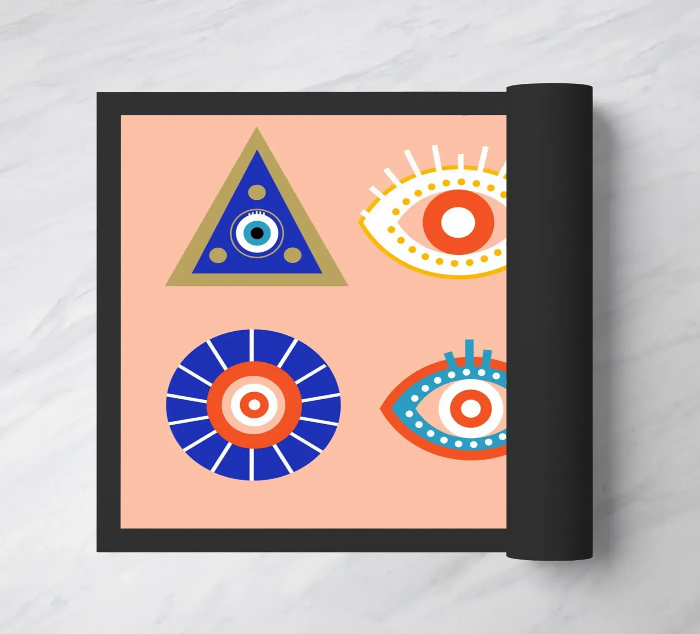 Evil Eye deurmat van Dharma