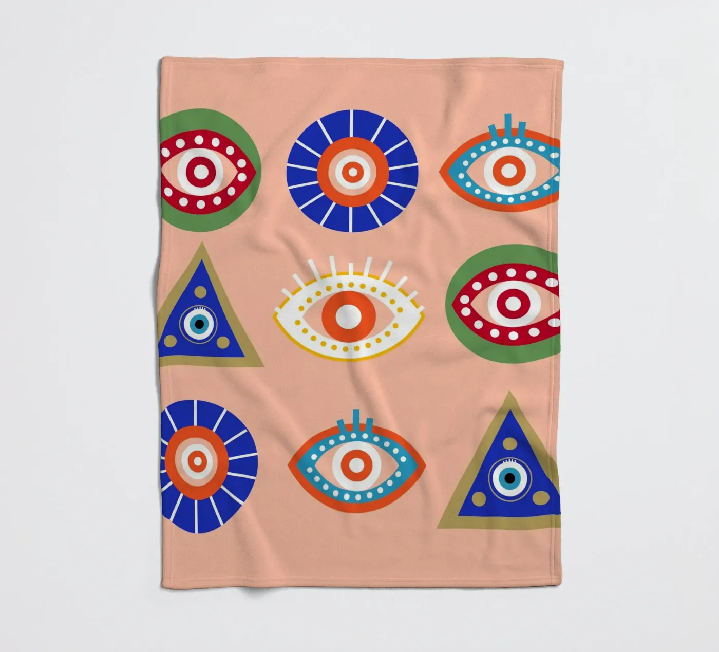 Evil Eye fleecedeken van Dharma
