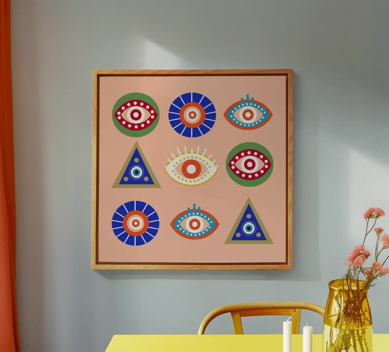 Evil Eye plexiglass da Dharma