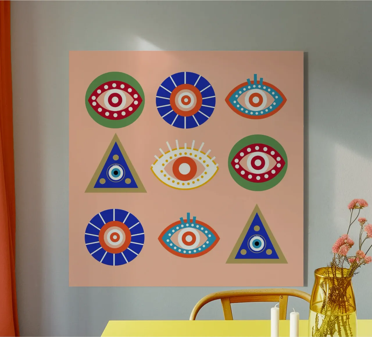 Evil Eye plexiglass da Dharma