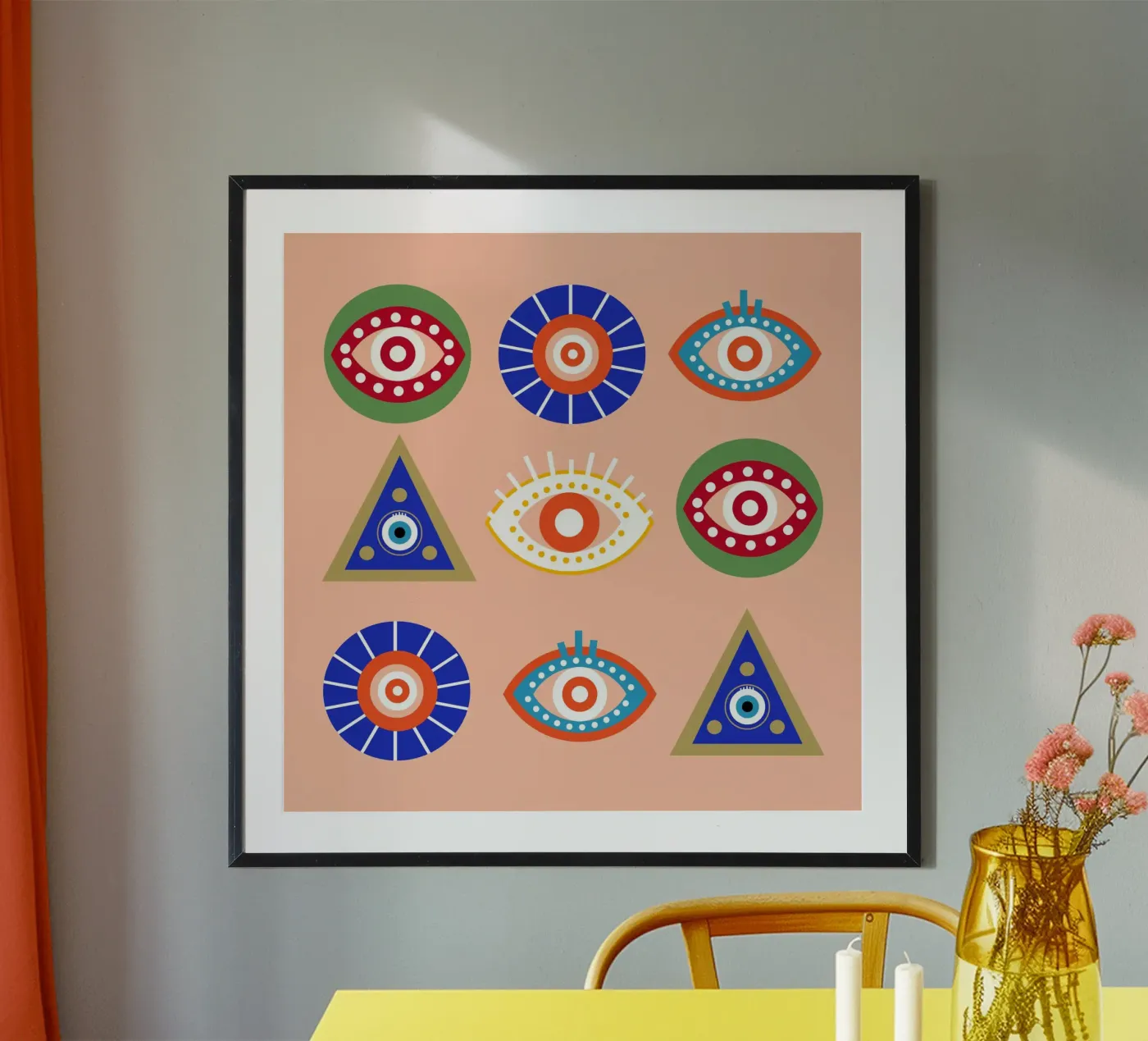 Evil Eye poster by Dharma