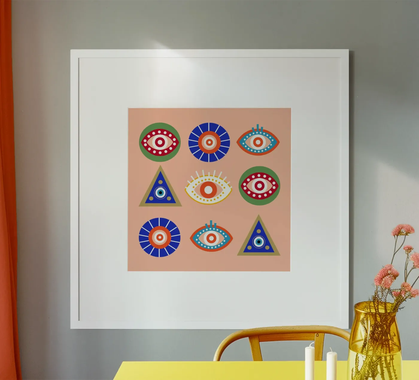 Evil Eye poster by Dharma