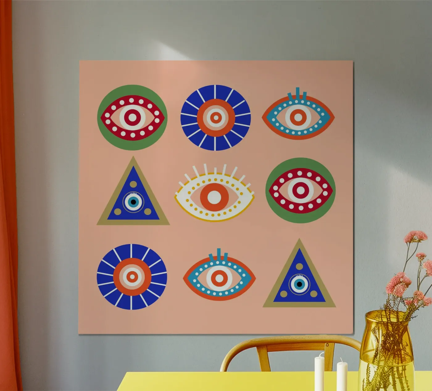 Evil Eye poster by Dharma