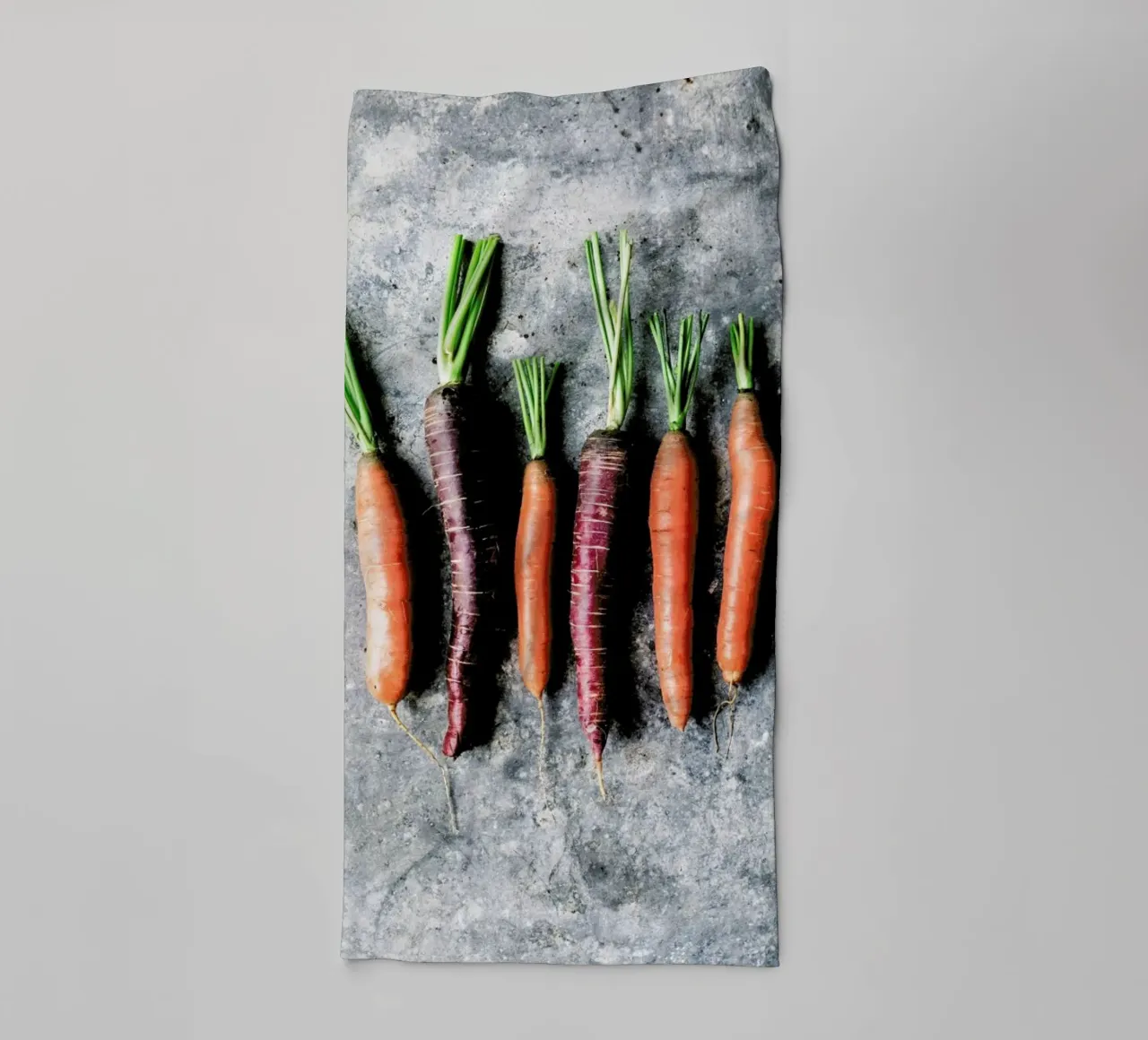 Bunte Möhren asciugamano da bagno da Eat this
