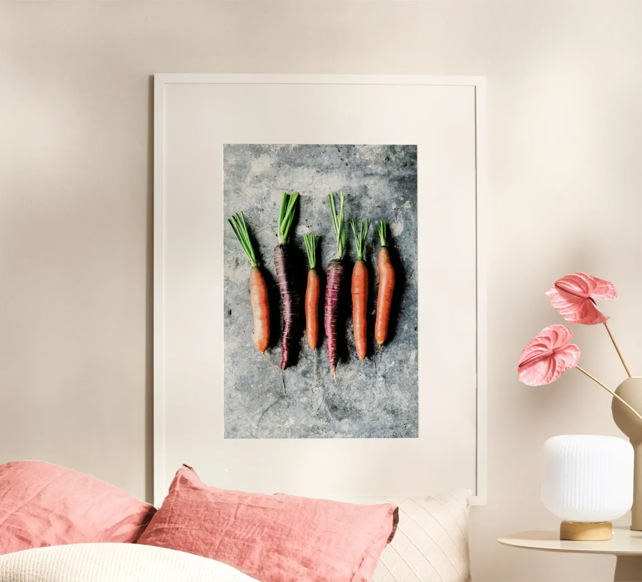Bunte Möhren poster da Eat this