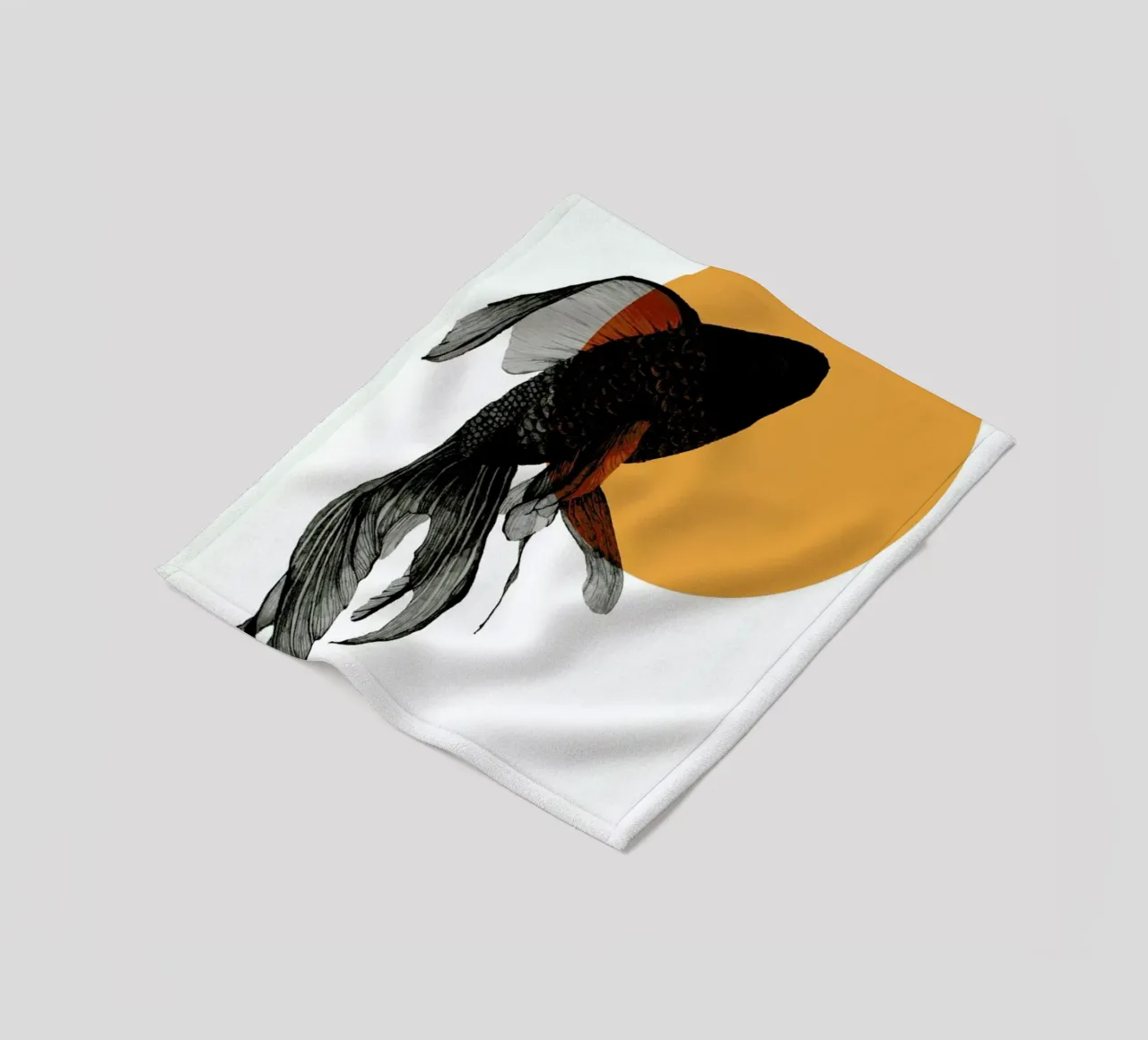 Goldfish coperta in pile da Morgan Kendall