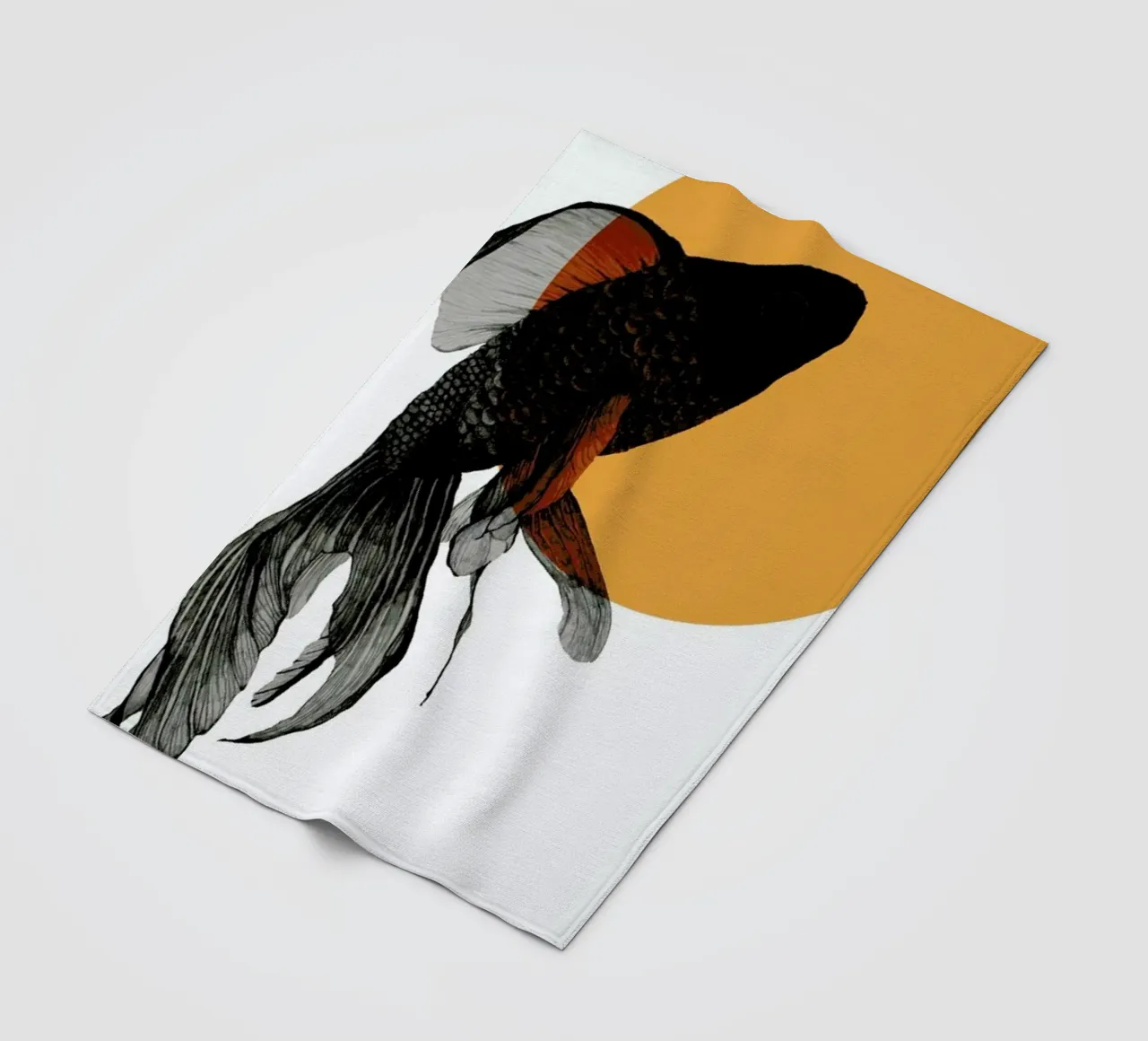 Goldfish coperta in pile da Morgan Kendall