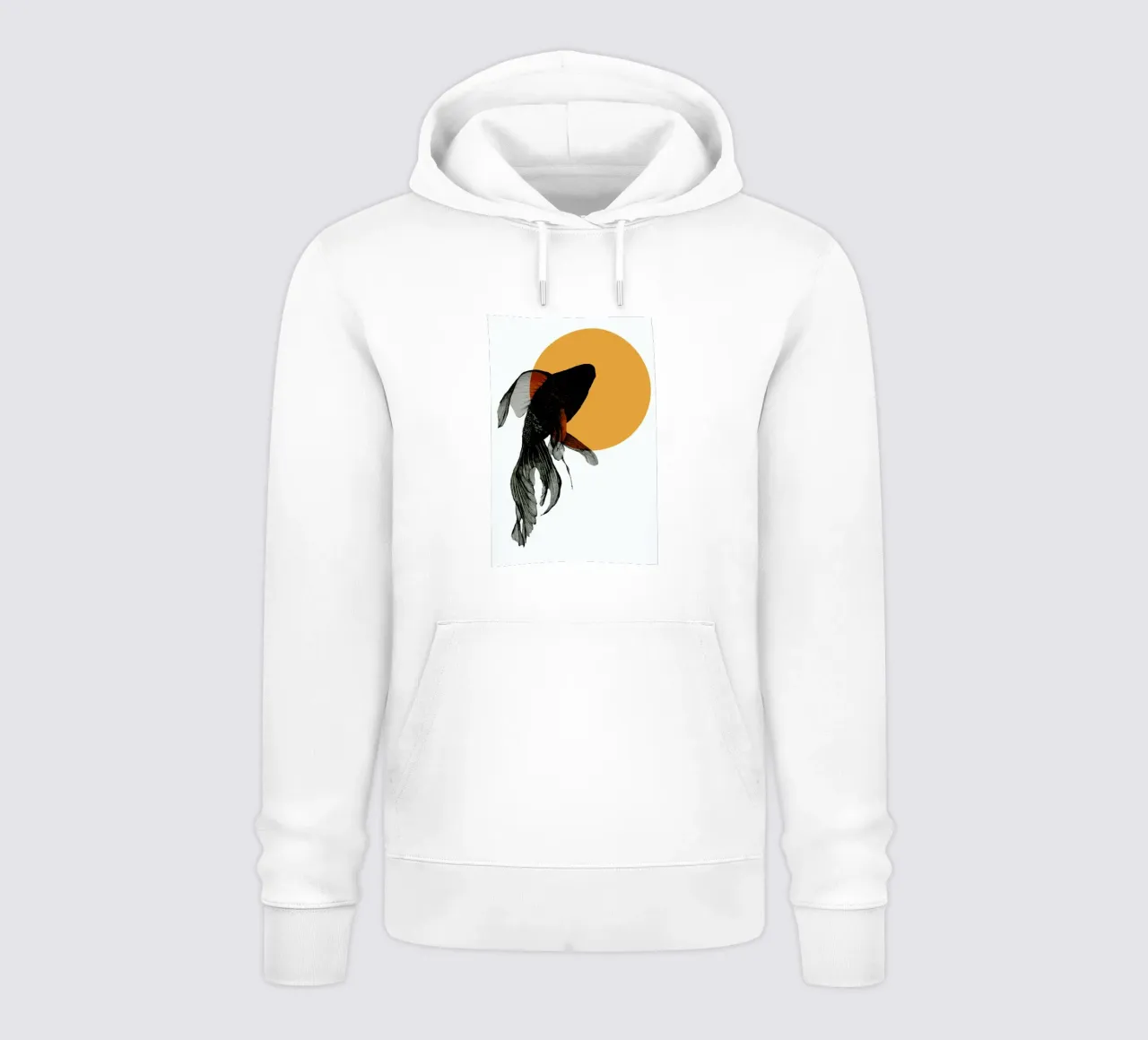 Goldfish felpa con cappuccio da Morgan Kendall