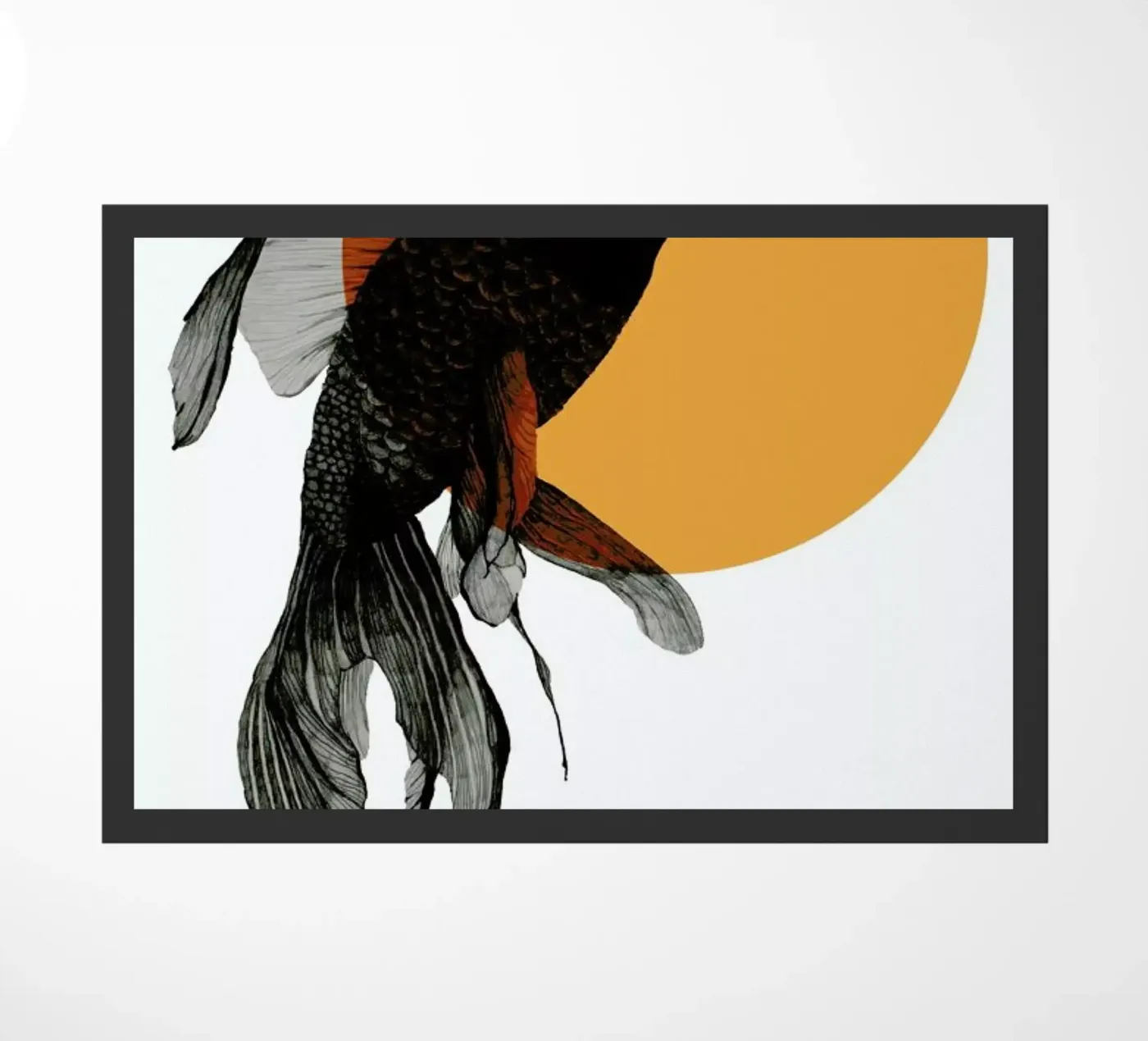 Goldfish doormat by Morgan Kendall