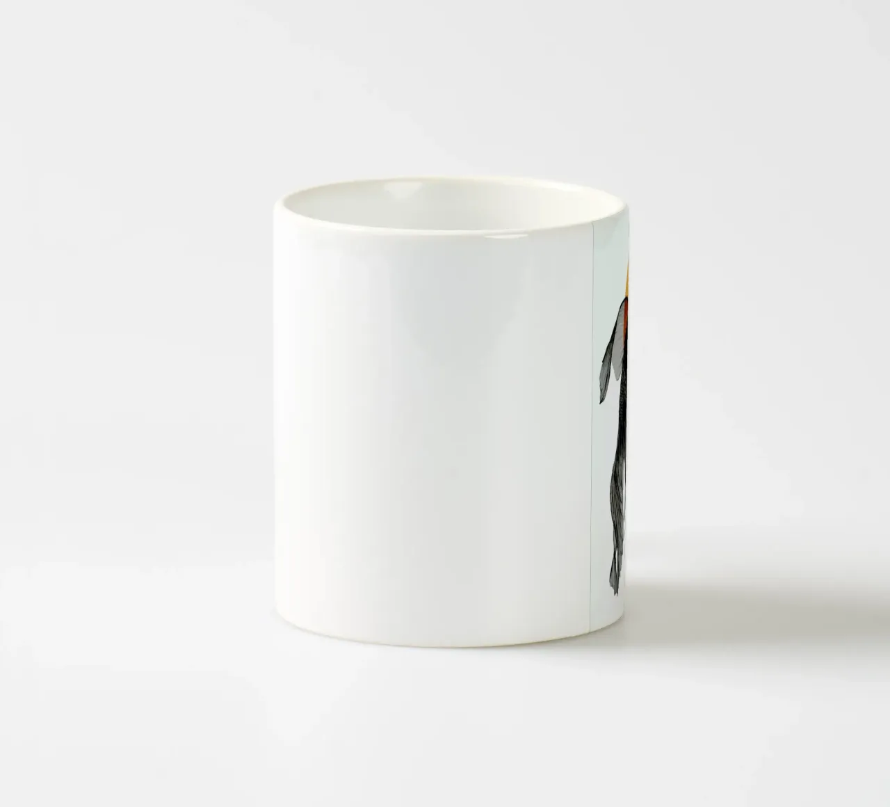 Goldfish tazza in ceramica da Morgan Kendall