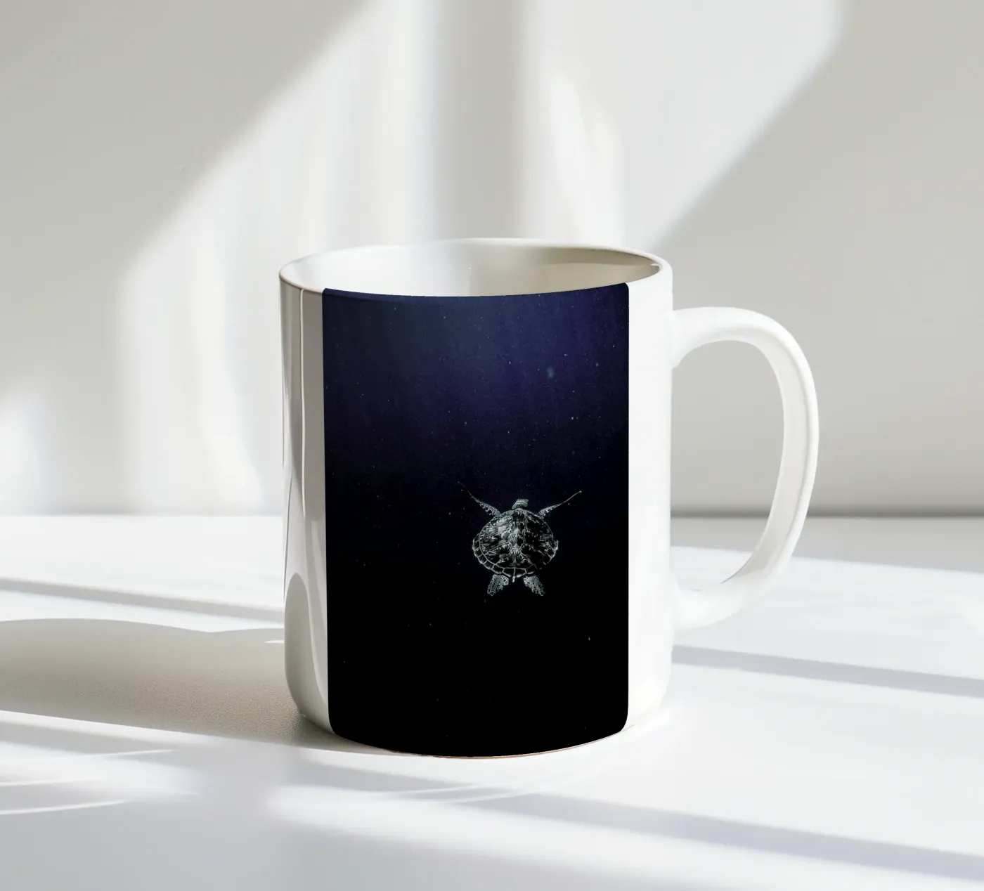 Flying ceramic mug by Chris Abatzis