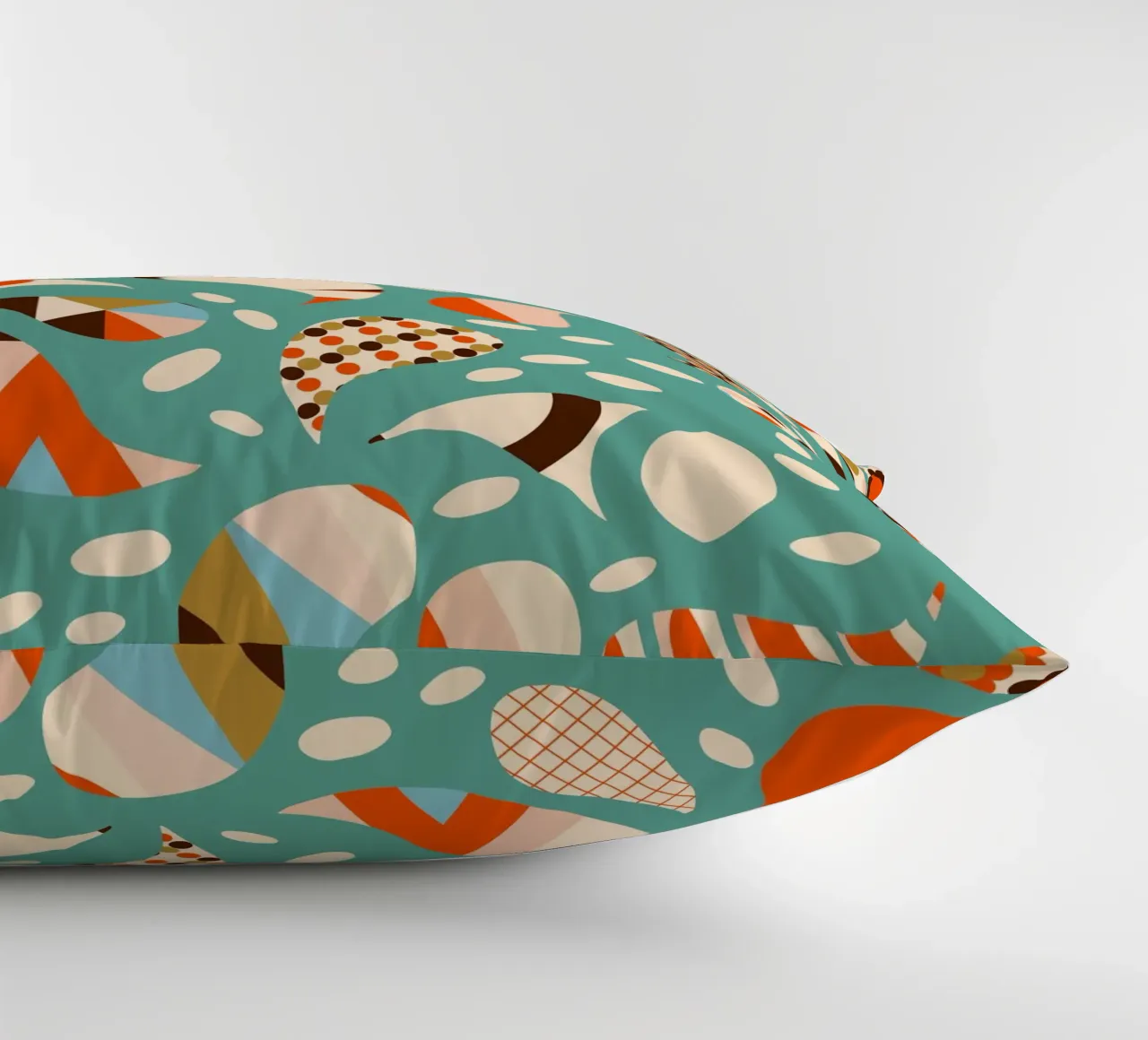 Patchwork Paisley retrò - Boho moderno di metà secolo cuscino da susanacosta