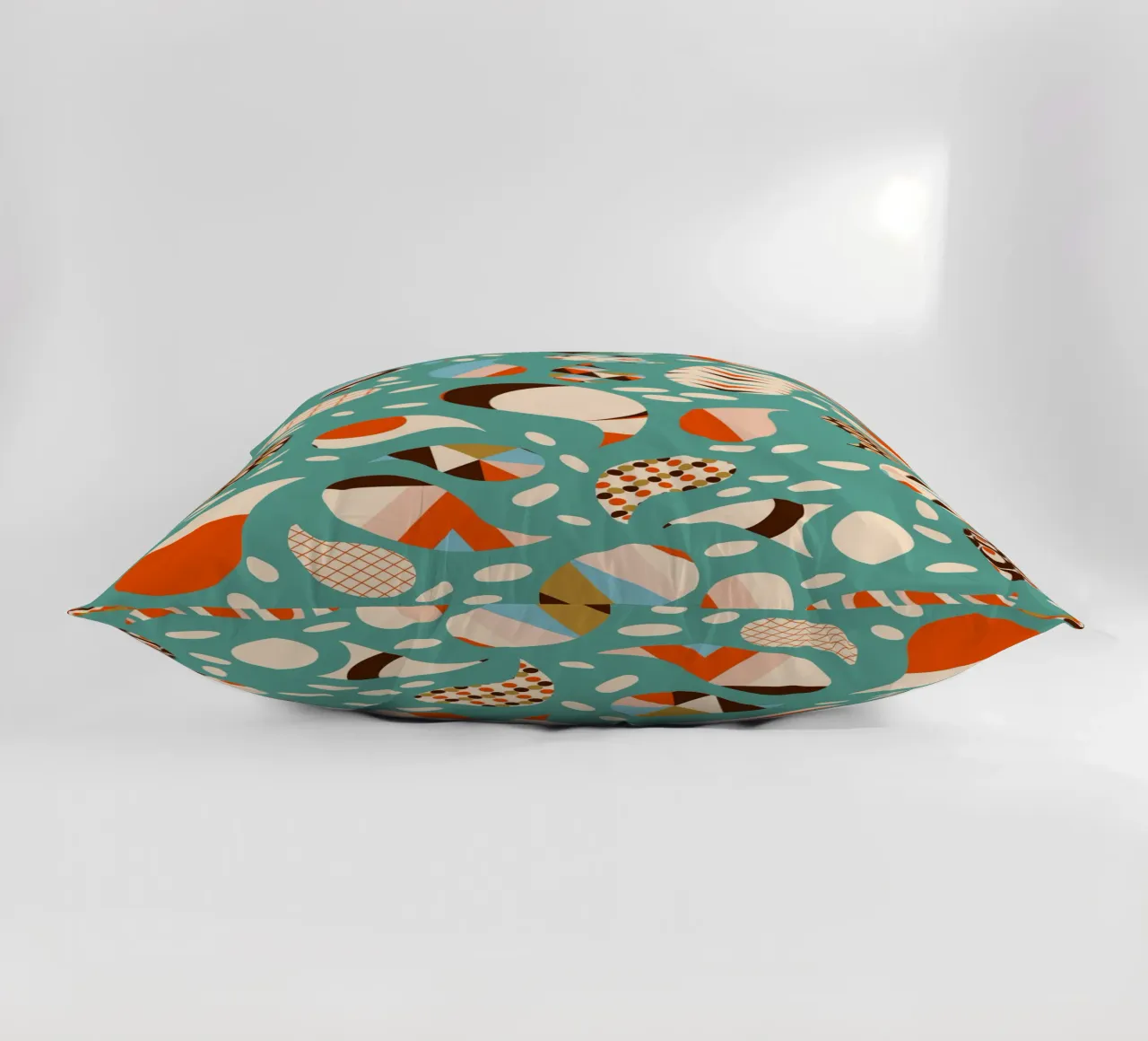 Patchwork Paisley retrò - Boho moderno di metà secolo cuscino da susanacosta