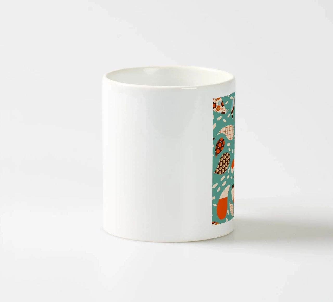 Patchwork Paisley retrò - Boho moderno di metà secolo tazza in ceramica da susanacosta