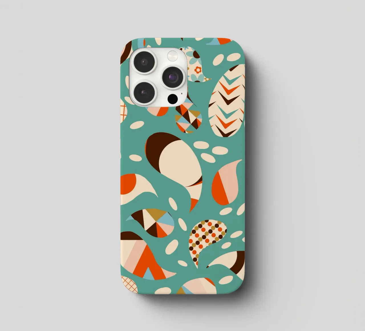 Patchwork Paisley retrò - Boho moderno di metà secolo cover iphone da susanacosta