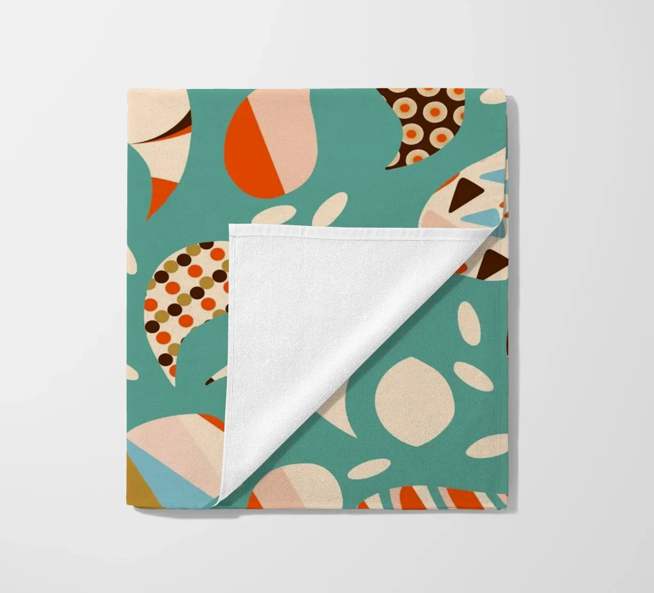 Patchwork Paisley retrò - Boho moderno di metà secolo telo mare da susanacosta