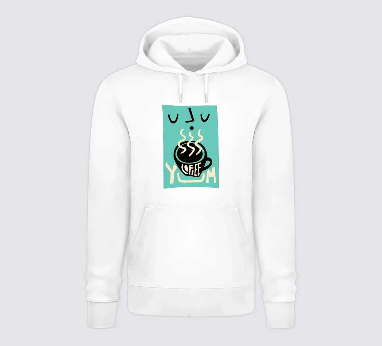 Café Yum sudadera con capucha de Fox & Velvet