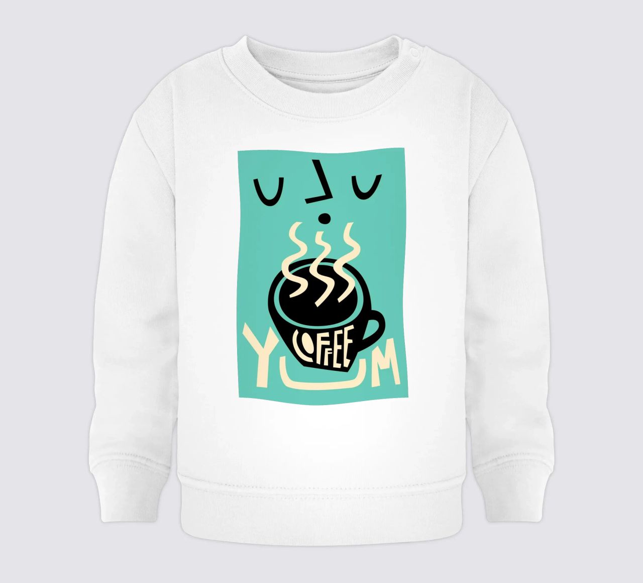 Caffè Yum felpa neonato da Fox & Velvet