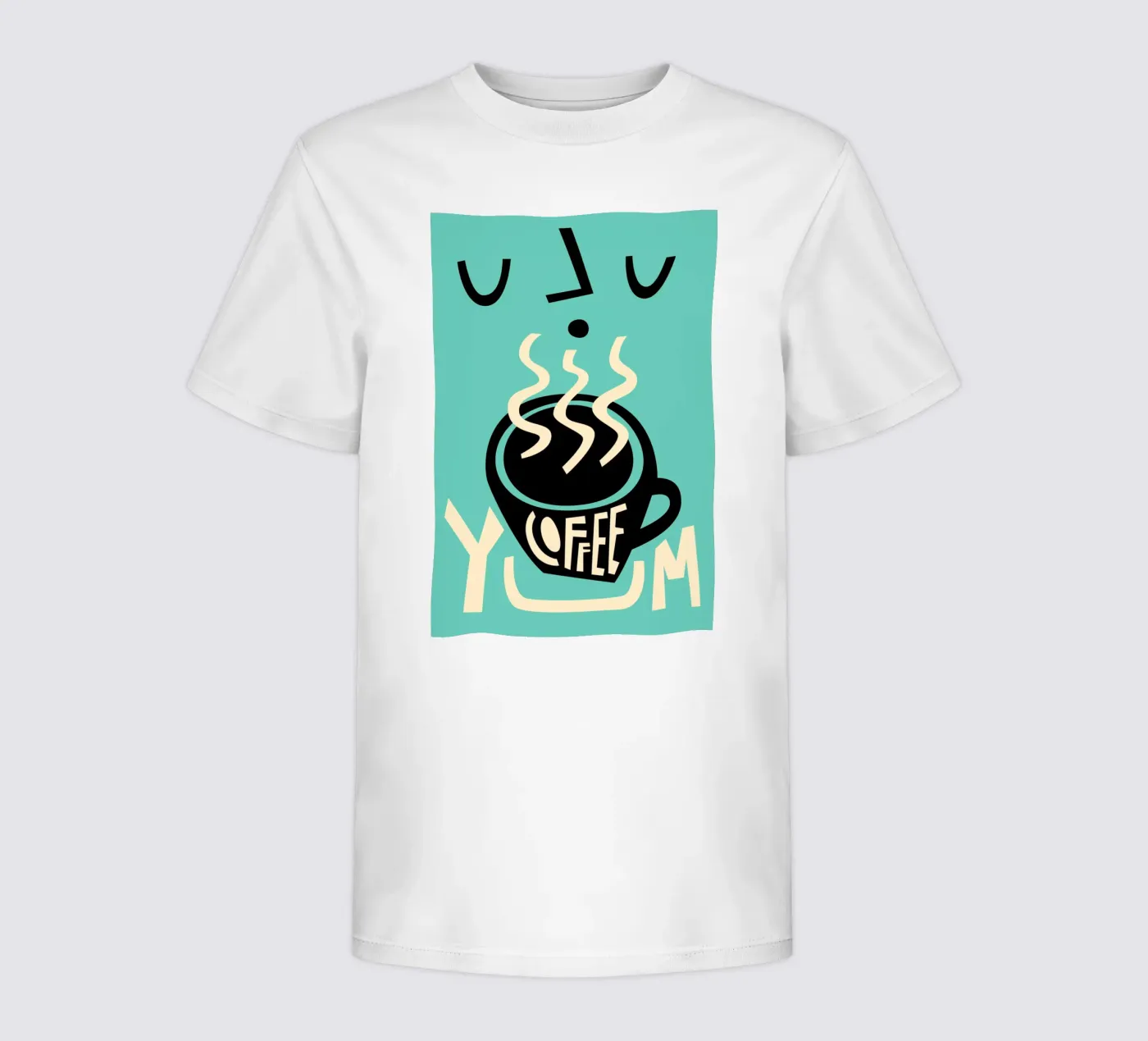 Caffè Yum t-shirt bambini da Fox & Velvet