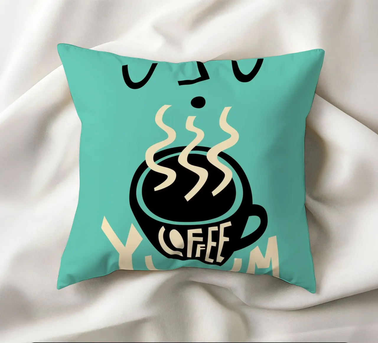 Café Yum coussin de Fox & Velvet