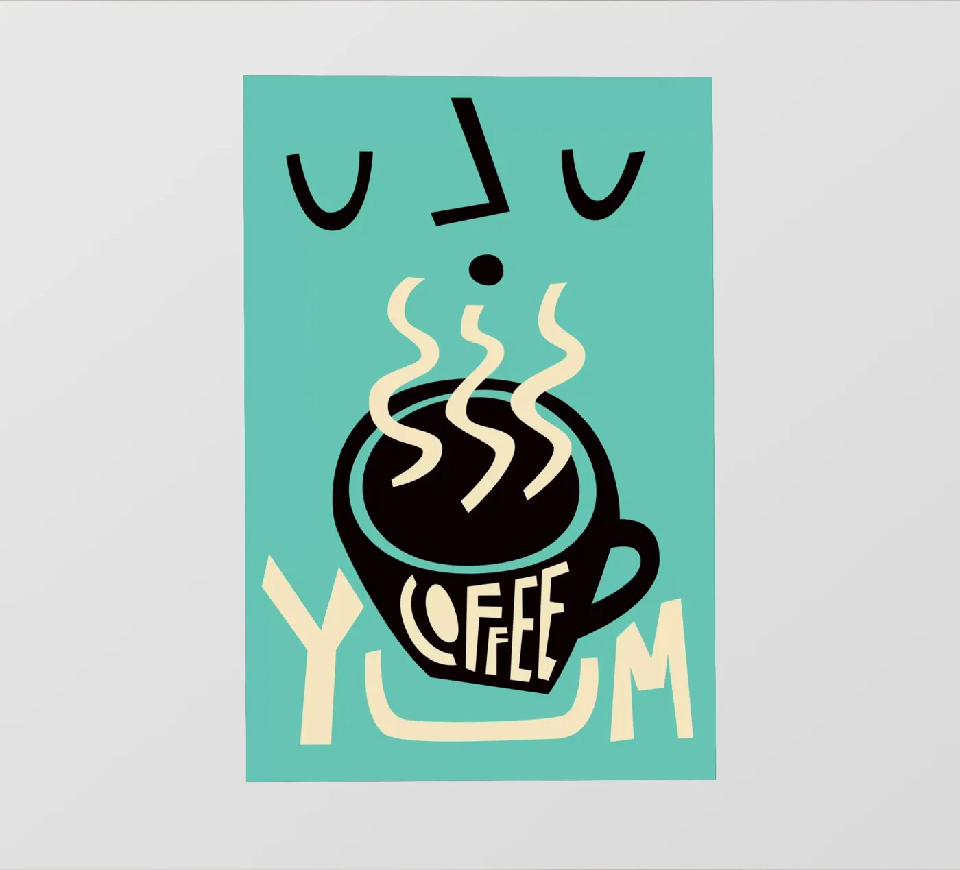 Caffè Yum pellicola backlit da Fox & Velvet