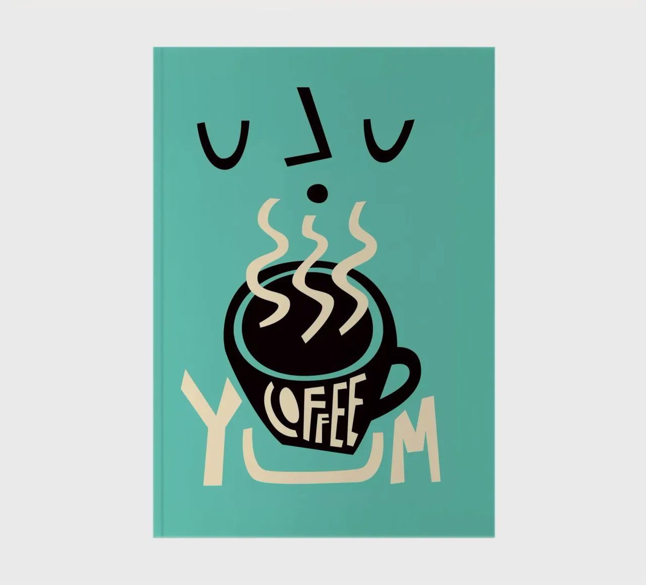 Café Yum carnet de notes de Fox & Velvet