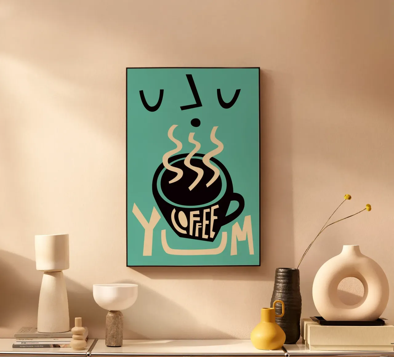 Yum Coffee forex plate by Fox & Velvet