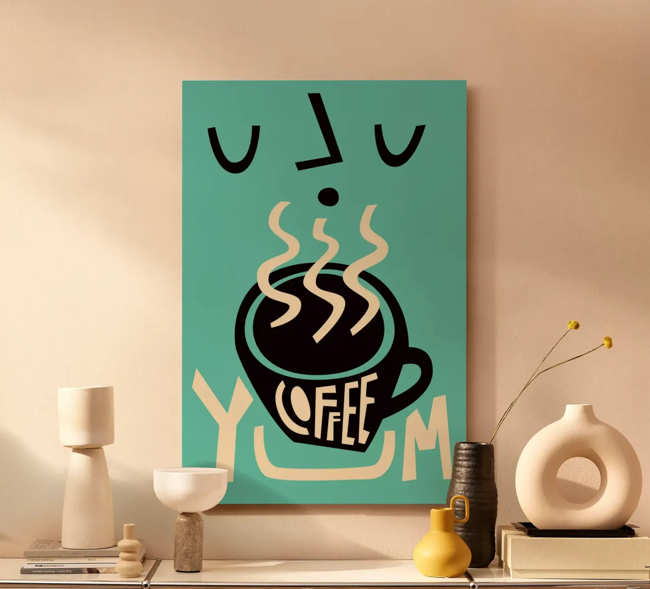 Yum Coffee forex plate by Fox & Velvet