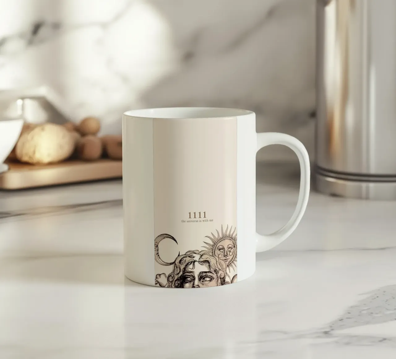 arte minimale tazza in ceramica da mitaco
