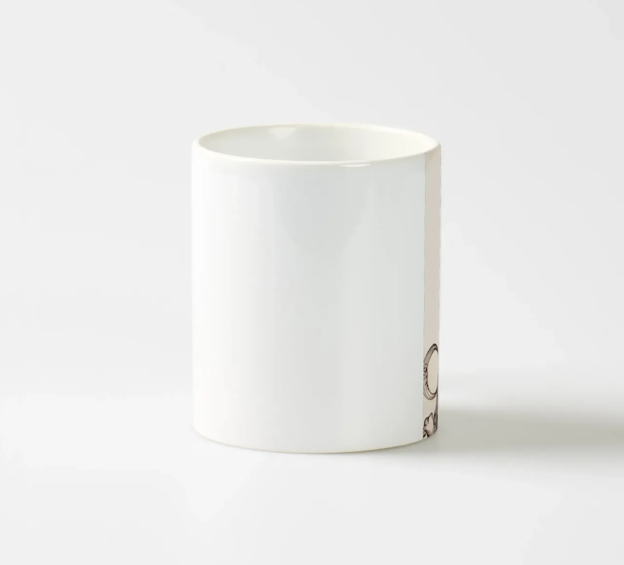 arte minimale tazza in ceramica da mitaco