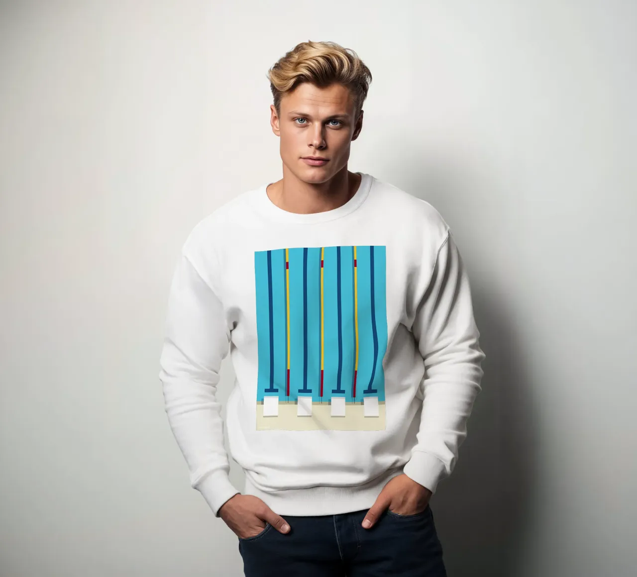 Vue aérienne d'une piscine sweat de mazzihanq