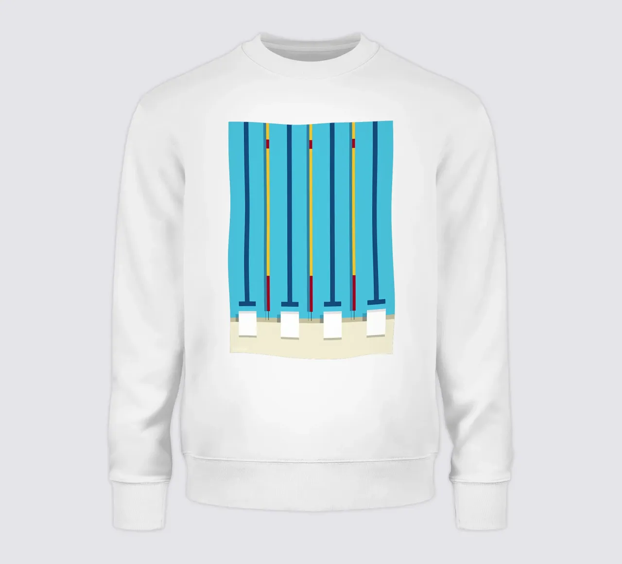 Vue aérienne d'une piscine sweat de mazzihanq