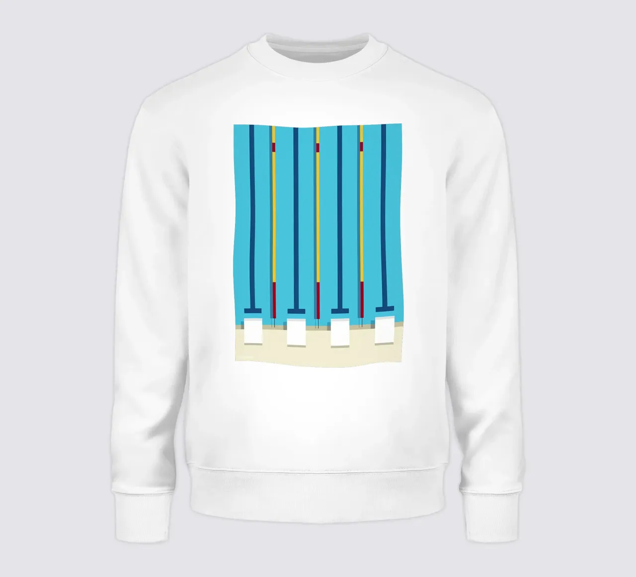 Vue aérienne d'une piscine sweat de mazzihanq