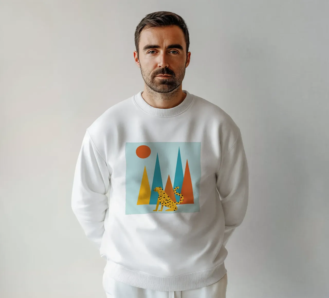 Cheetah in the Wild Sweatshirt von Dharma