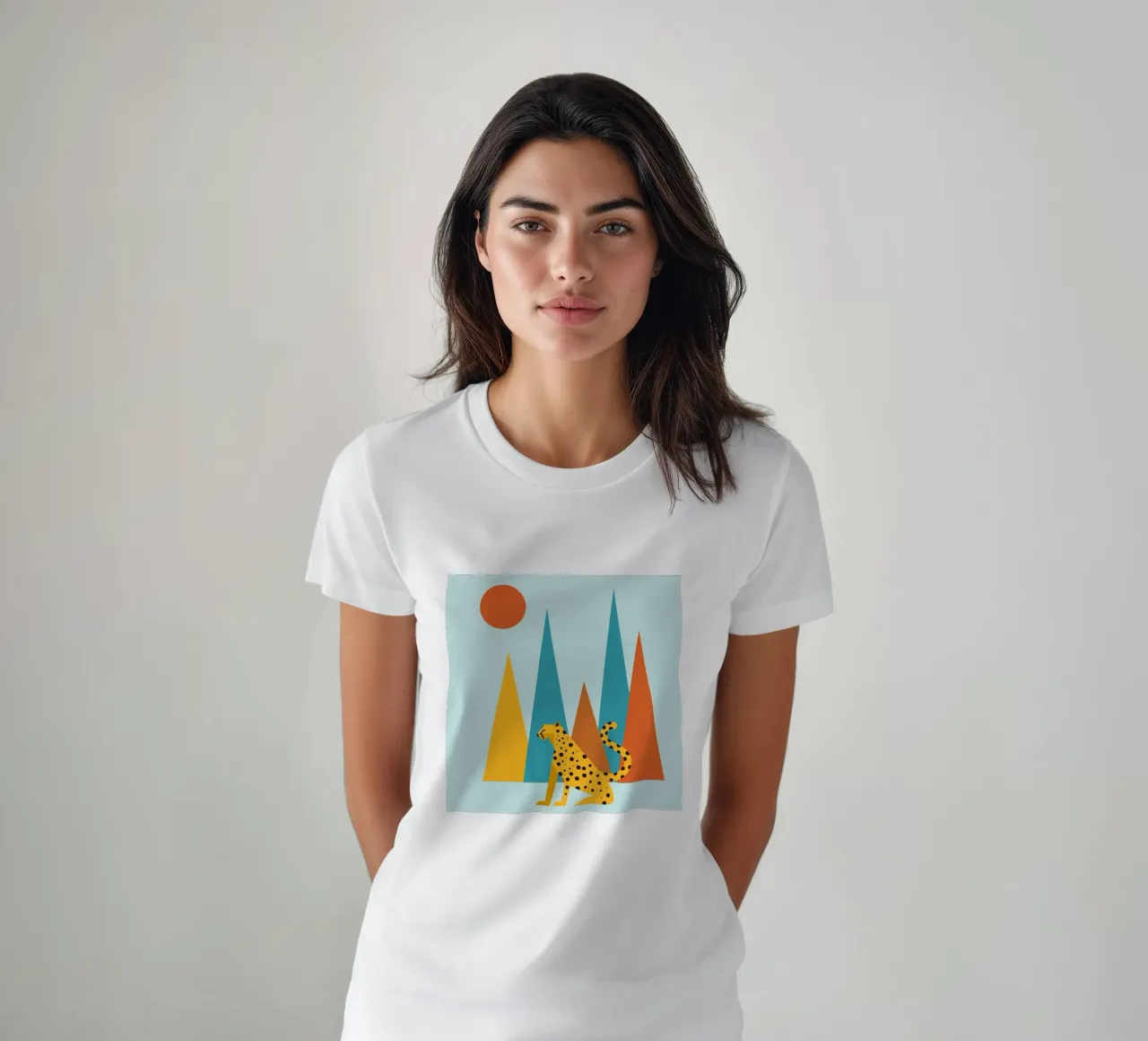 Cheetah in the Wild t-shirt da Dharma