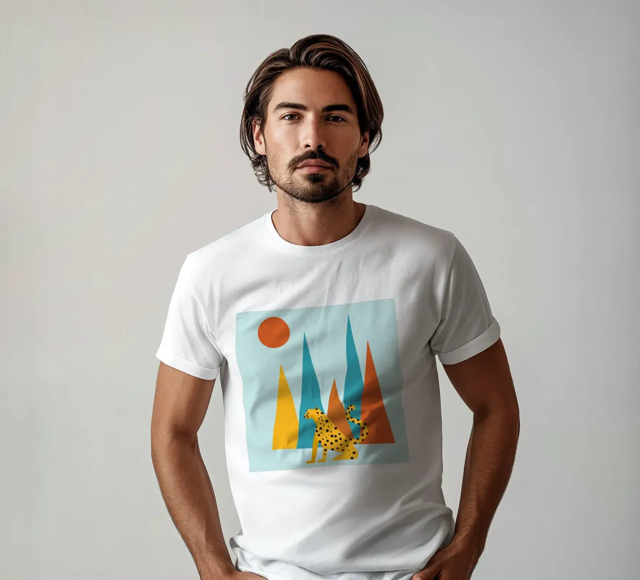 Cheetah in the Wild t-shirt da Dharma