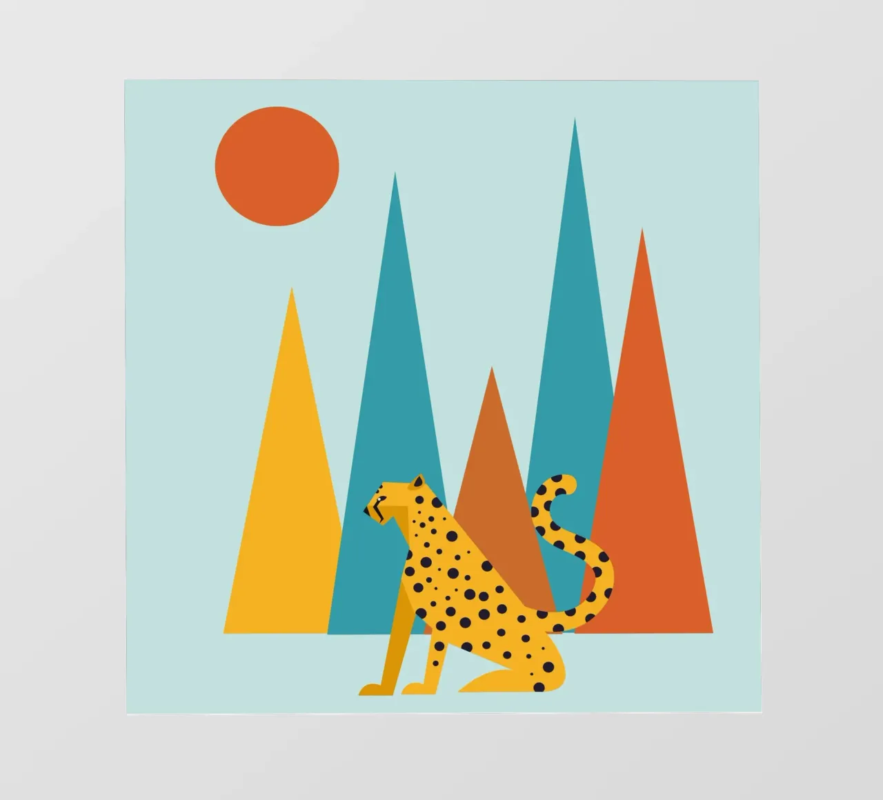 Cheetah in the Wild telo in pvc da Dharma