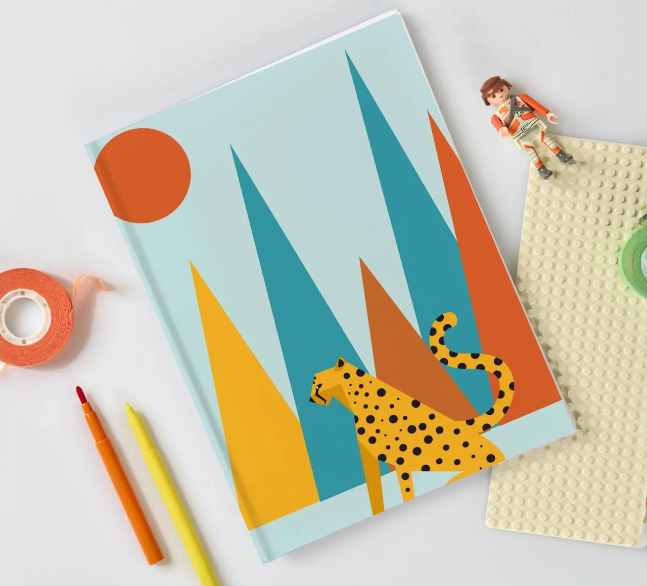 Cheetah in the Wild notebook by Dharma