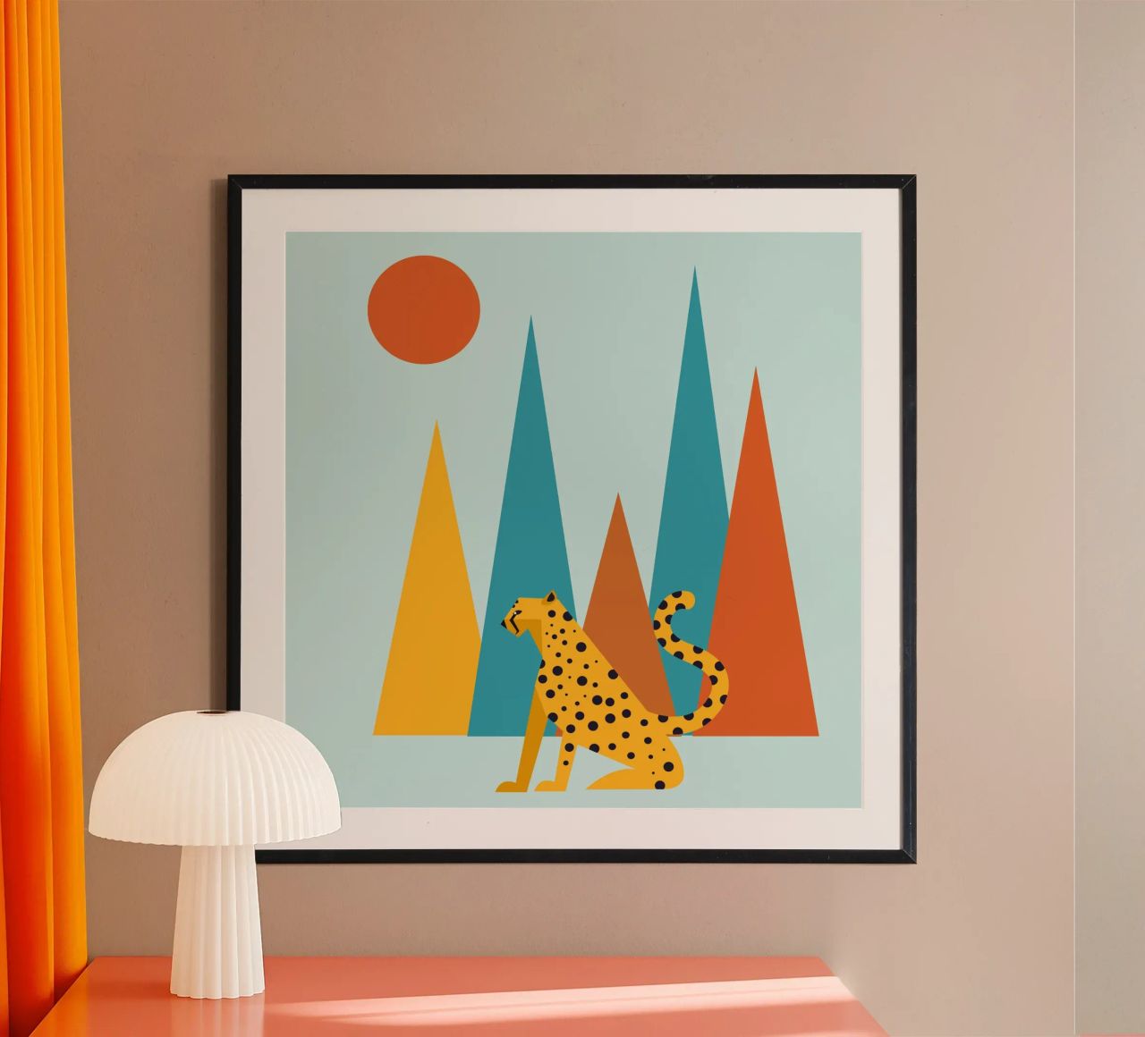Cheetah in the Wild carta hahnemühle da Dharma