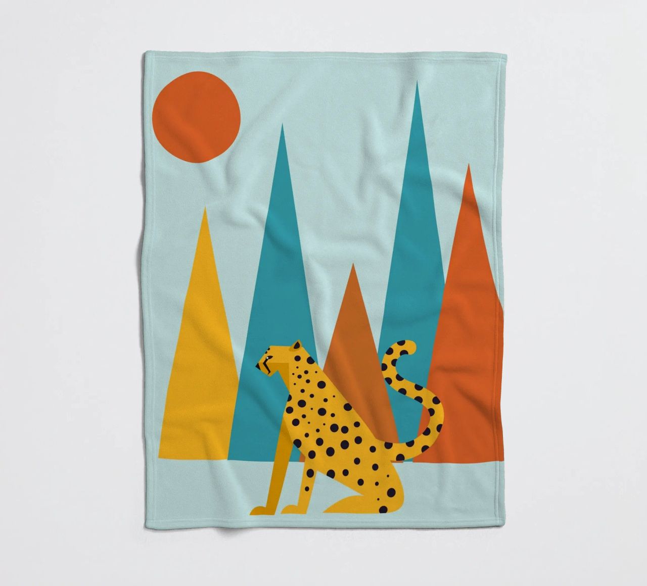 Cheetah in the Wild coperta in pile da Dharma