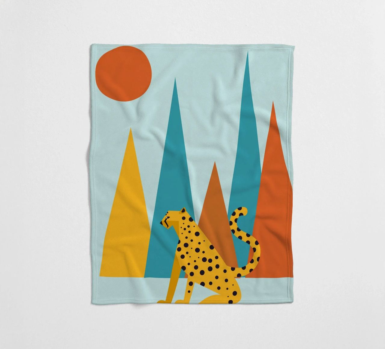 Cheetah in the Wild coperta in pile da Dharma