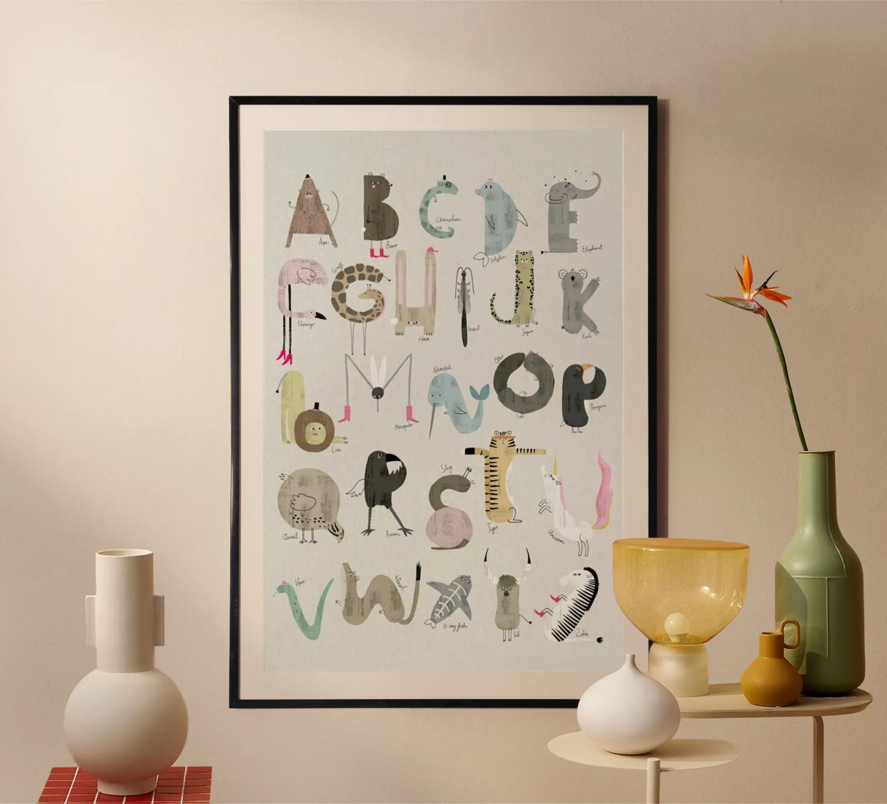 ABC Kids - English poster by typealive