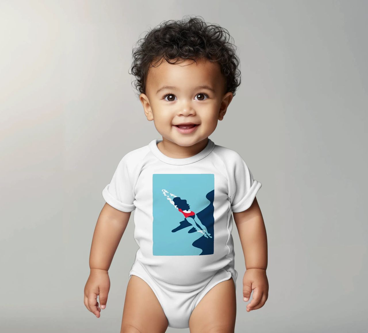Malika Favre Kurzarm Babybody von diadang